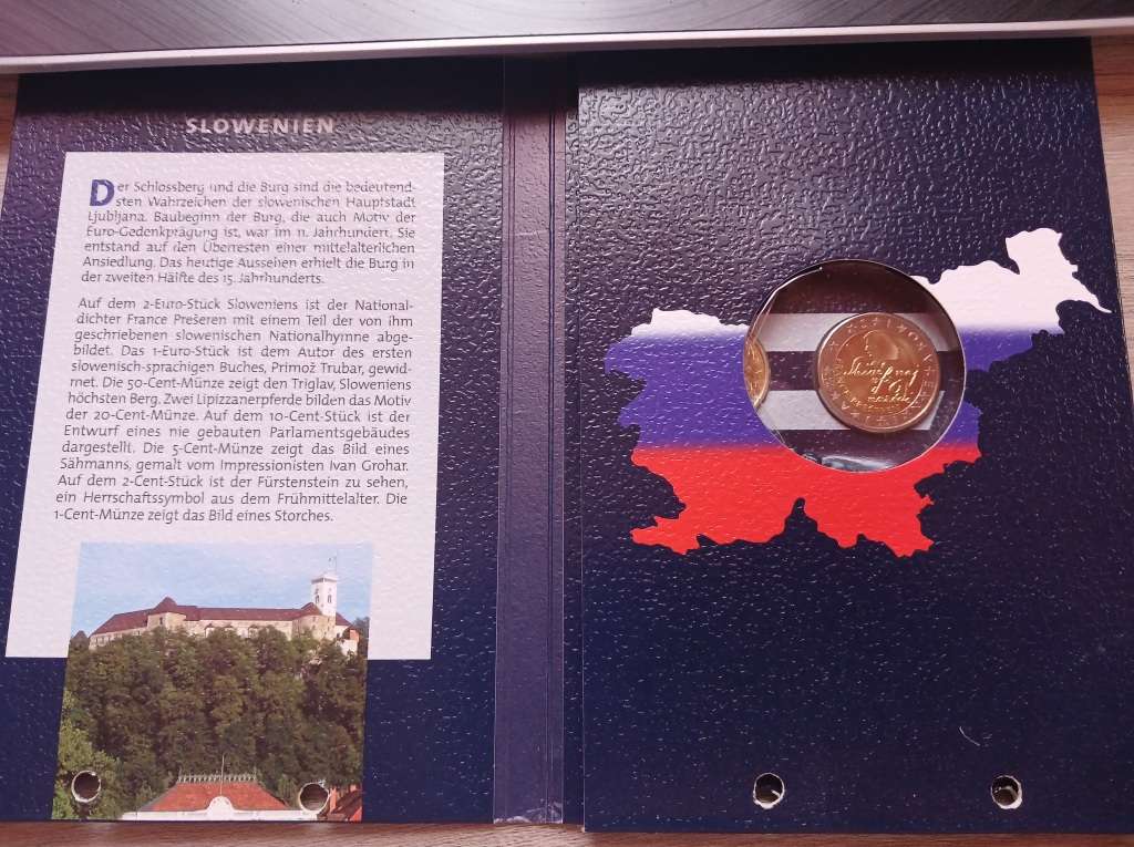 2007 EUROPE SLOWENIEN COIN SET