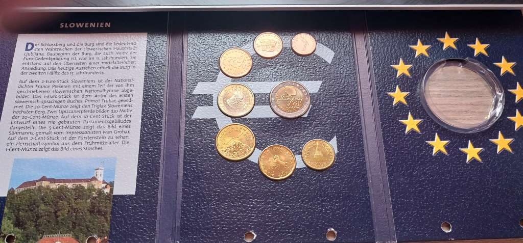 2007 EUROPE SLOWENIEN COIN SET