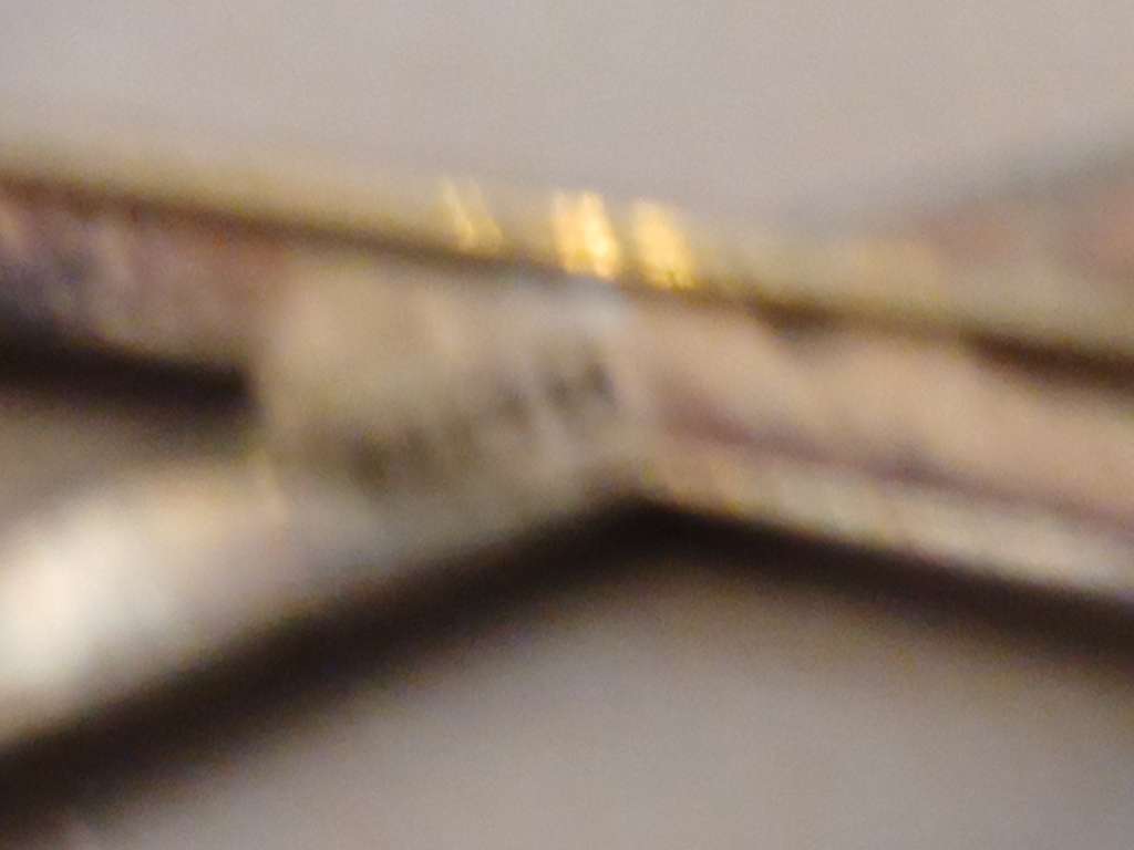 MINERS GOLD RUSH 1890-1896 TOKEN SPADE AND AXE- 92.5 SILVER