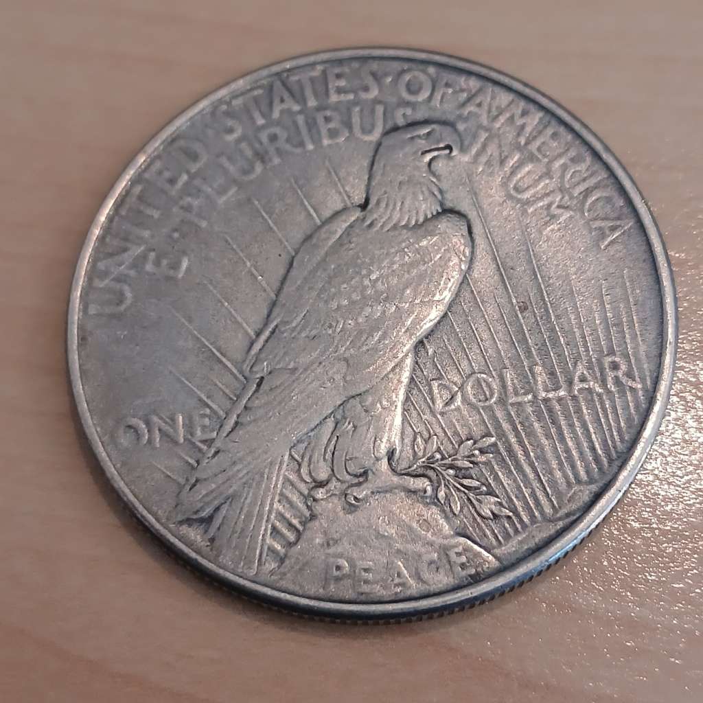 1924 US PEACE DOLLAR