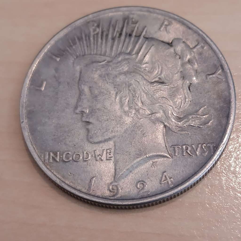 1924 US PEACE DOLLAR