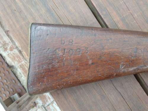Historical display piece Mk.1 Lee Enfield