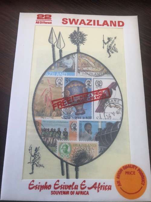 SWAZILAND x22 stamps