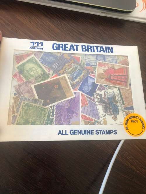 GREAT BRITIAN 111 stamps