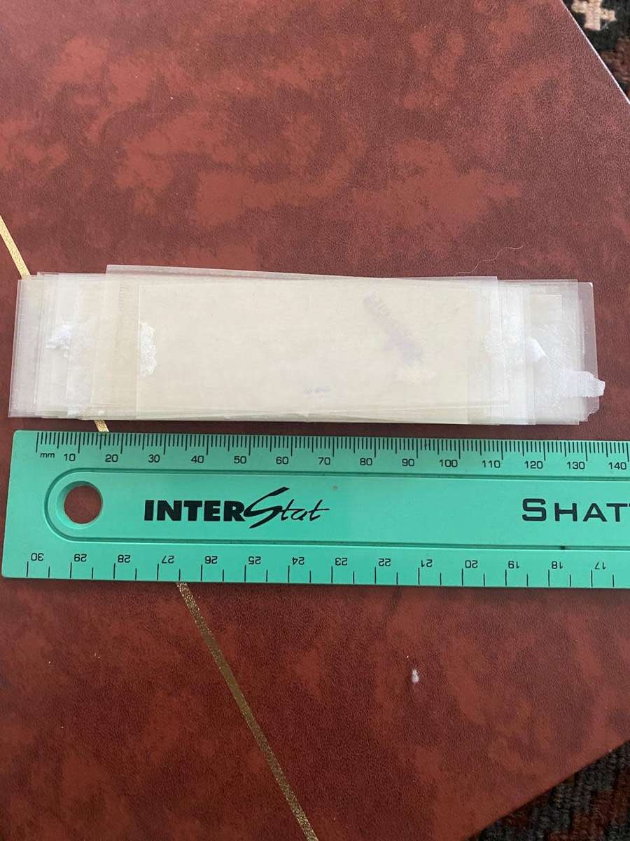 Stamp clear x50 pieces