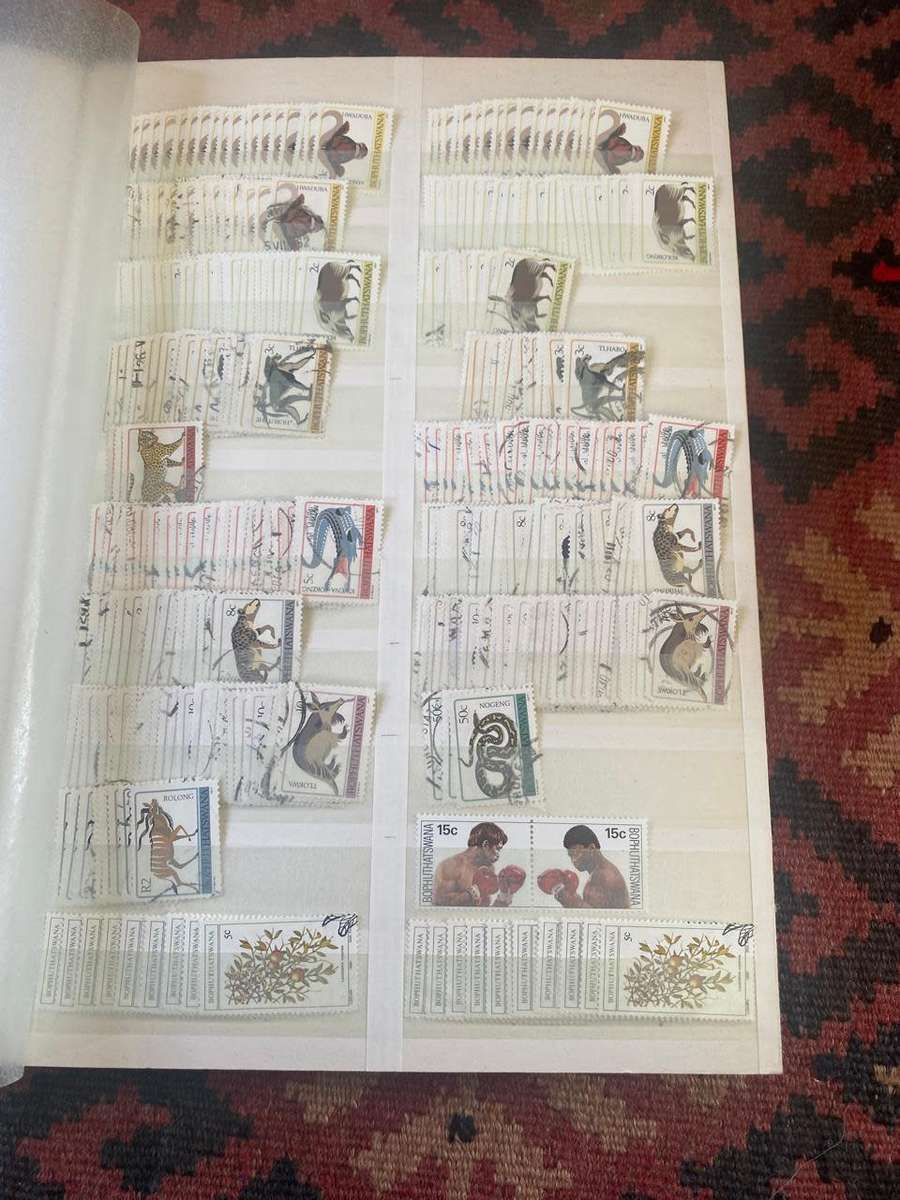 32 pages of stamps mainly South America