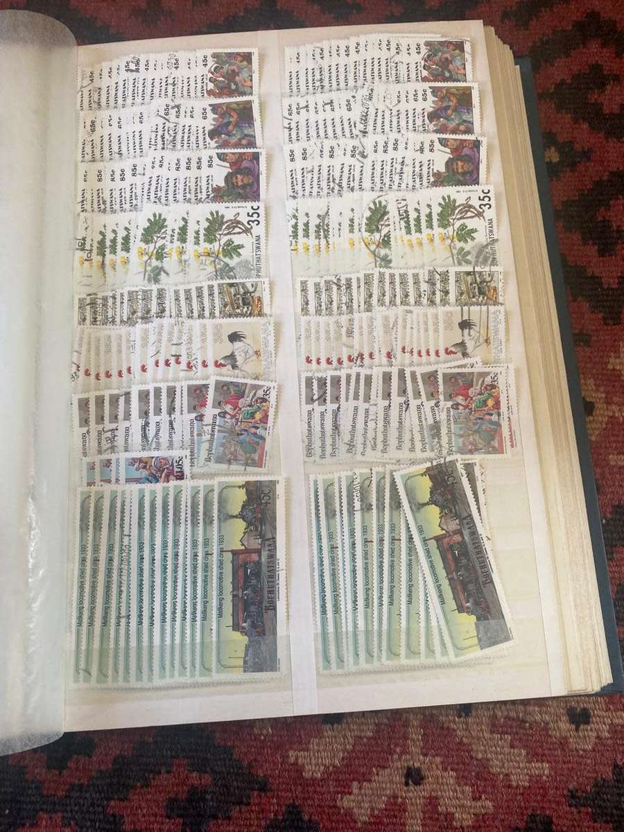 32 pages of stamps mainly South America