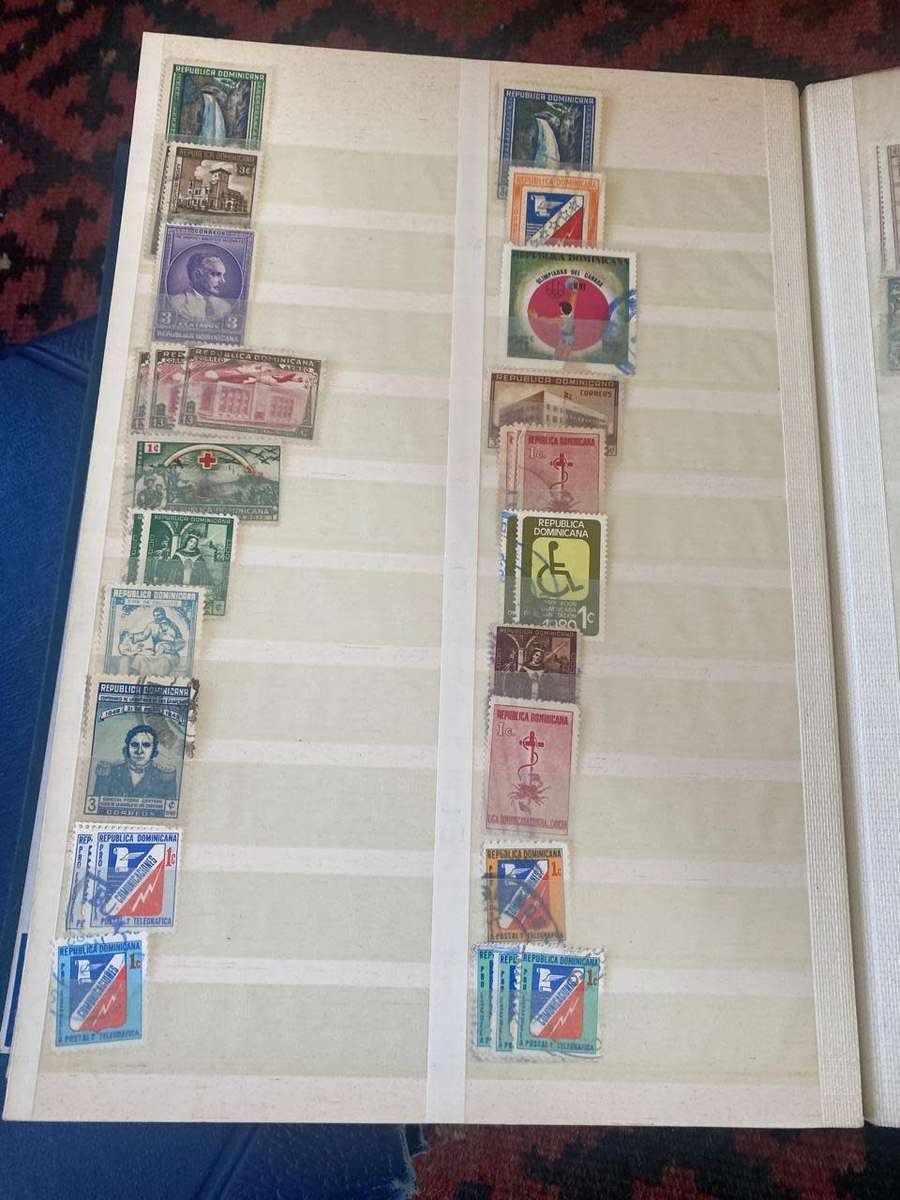 32 pages of stamps mainly South America