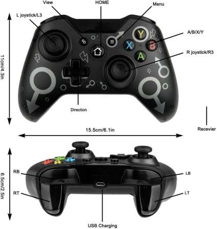 N1 Wireless Controller For Xbox One, PC and PS3