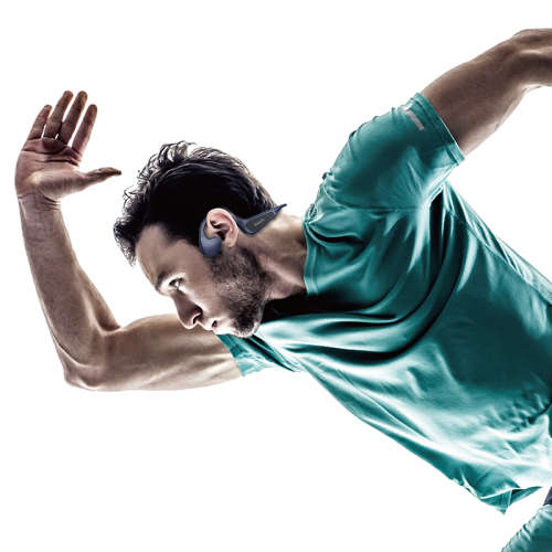 Hoco ES57 Sports Wireless Bone Conduction Headphones - Blue