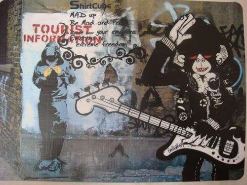 SALE! Laptop Skin 15.4" - Gorillaz [includes wrist rest skins]