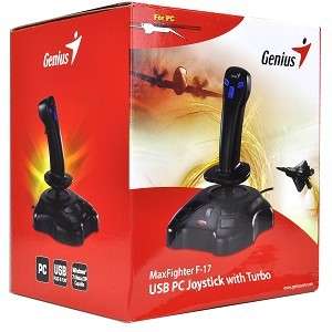 Joystick - Genius MaxFighter F-17 USB PC Joystick with Turbo