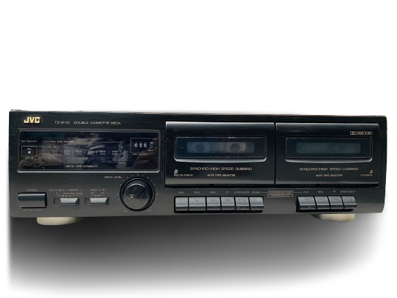 JVC TD-W118 Stereo Dual Cassette Deck Tested and Working