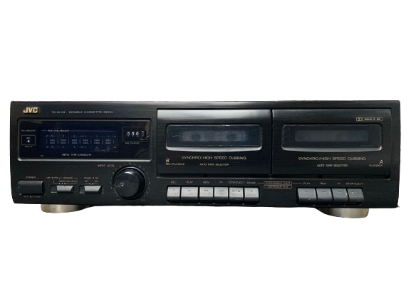 JVC TD-W118 Stereo Dual Cassette Deck Tested and Working