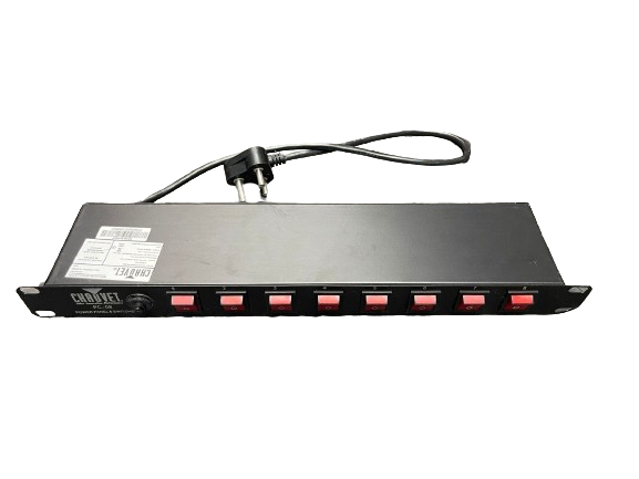 Chauvet PC-08 19` Rack Mount Power Panel Switch Pack