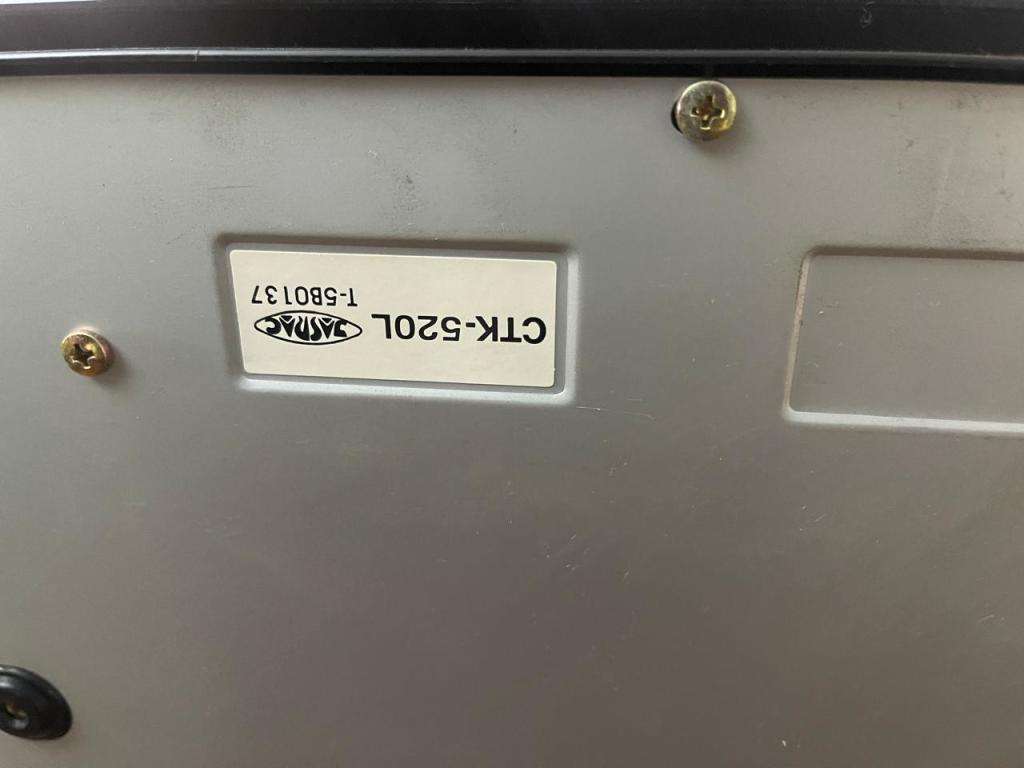 Casio CTK-520L Song Bank Keyboard With Key Lighting System