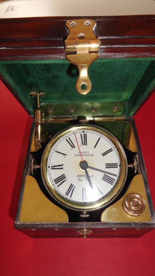 VINTAGE SHIPS CHRONOMETER BY RD REYCRAFT. WOW!