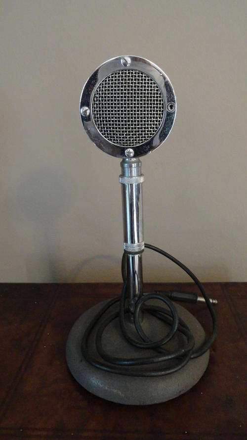 Vintage Microphone - The Astatic Corporation USA Model D104