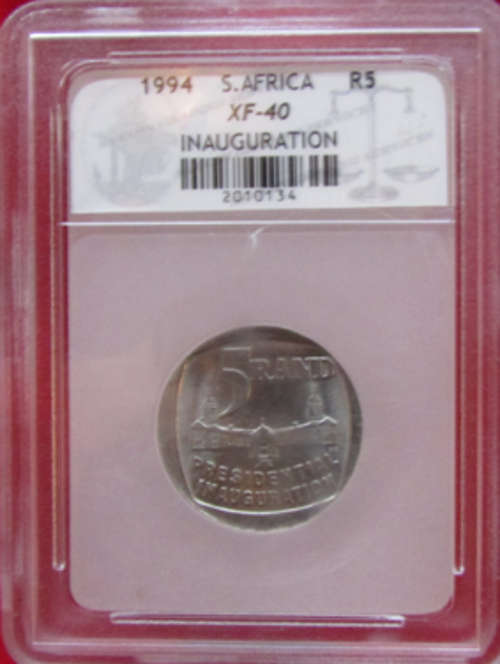 XF40 1994 R5 Mandela Inauguration