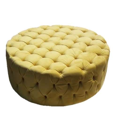 Ottomans Chesterfield Circular