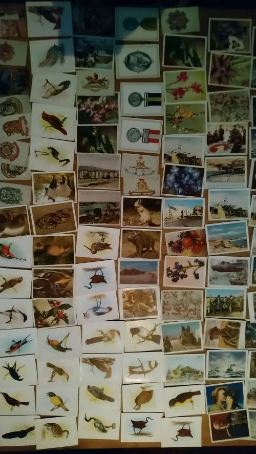Huge collection of rare vintage cigarette cards High value very collectable!