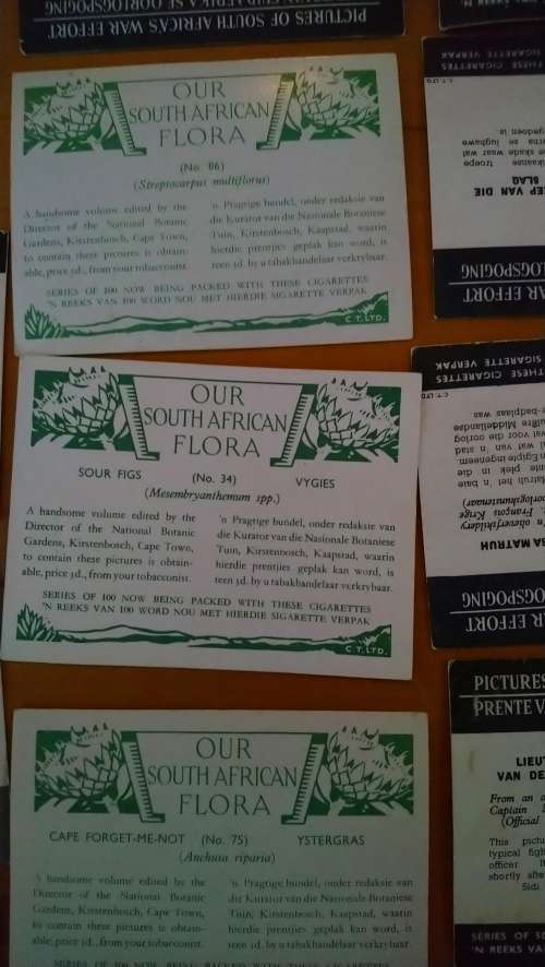 Huge collection of rare vintage cigarette cards High value very collectable!