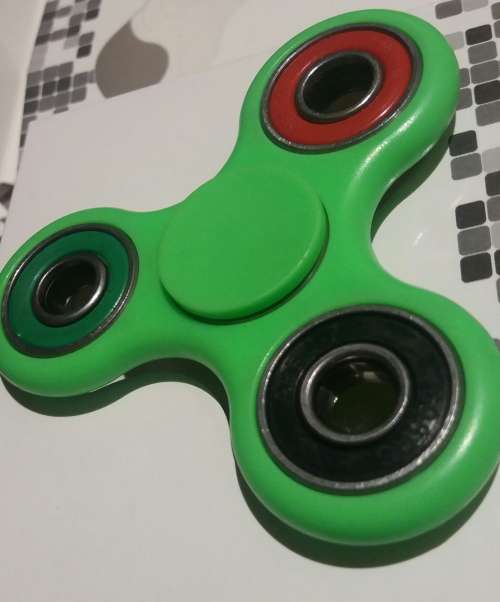 Fidget Spinner 4 Bearing High Quality GREEN