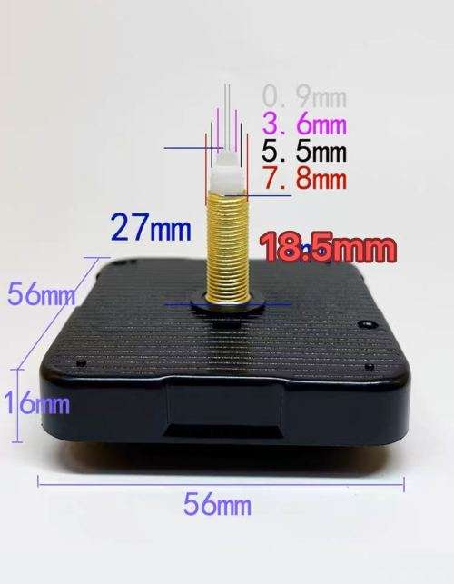 Clock Mechanism (18.5mm)