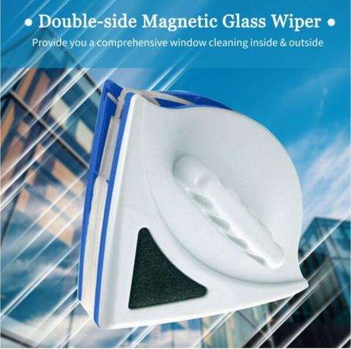 Glass cleaner household double-sided magnetic window cleaner