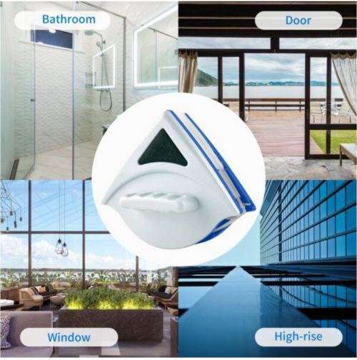 Glass cleaner household double-sided magnetic window cleaner