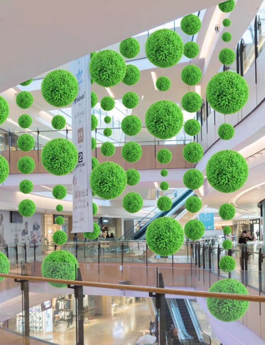 18cm Giant Artificial Boxwood Topiary Ball/grass balls/ 2pcs