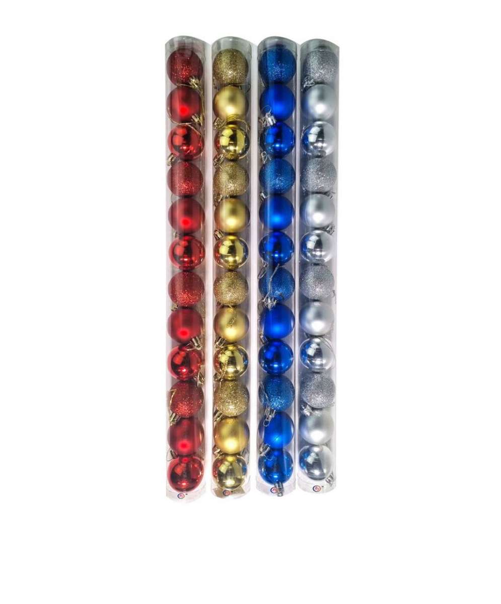 4 pack Christmas tree Ornaments / 48pcs /