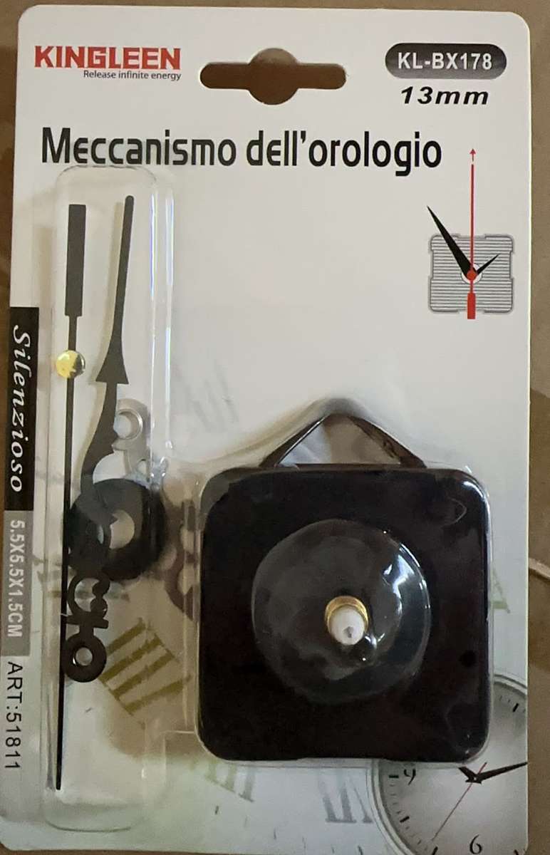 clock mechanism (13mm)