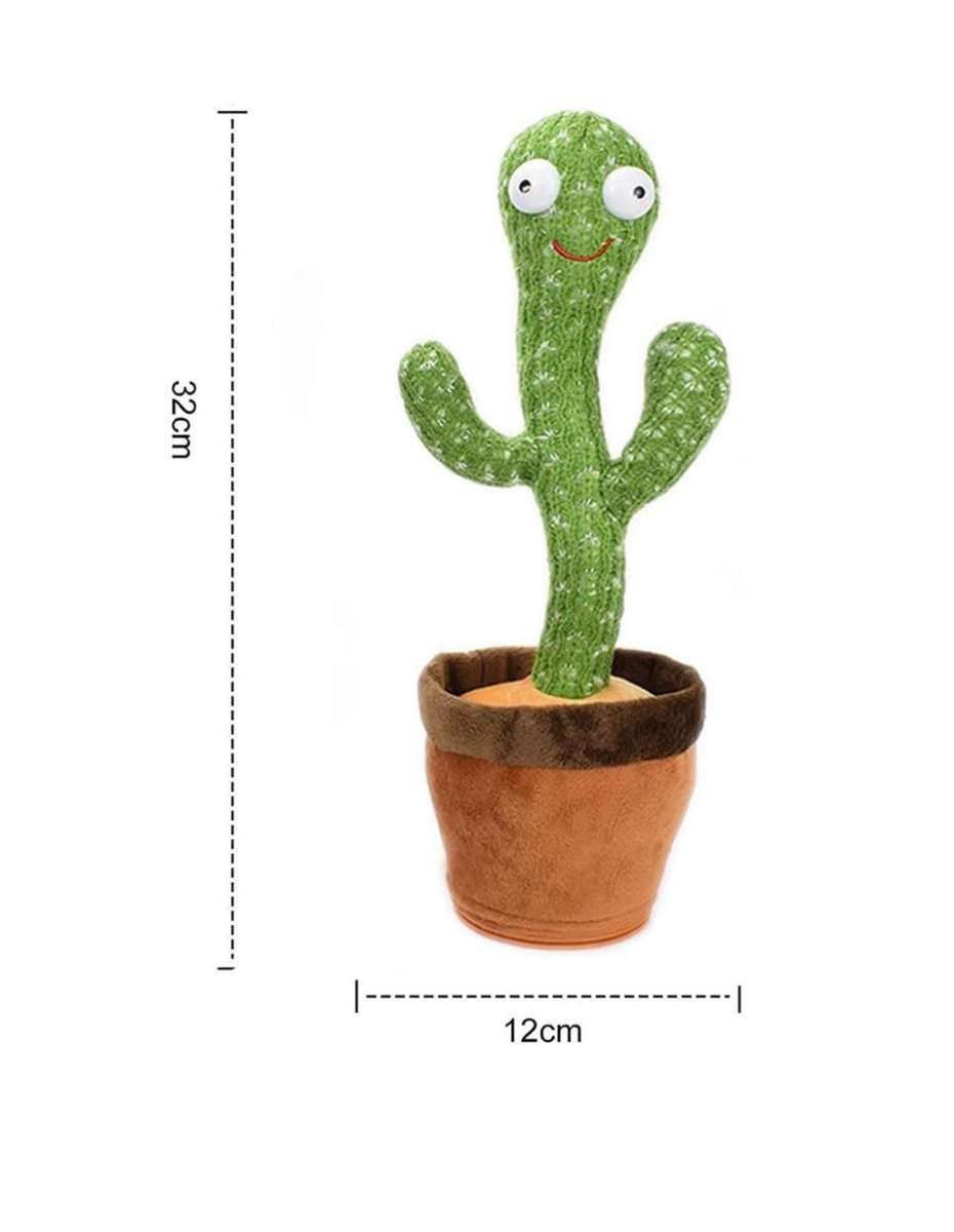 Dancing Cactus Baby Mimicking Recording Music Light Up Baby Interactive Toy