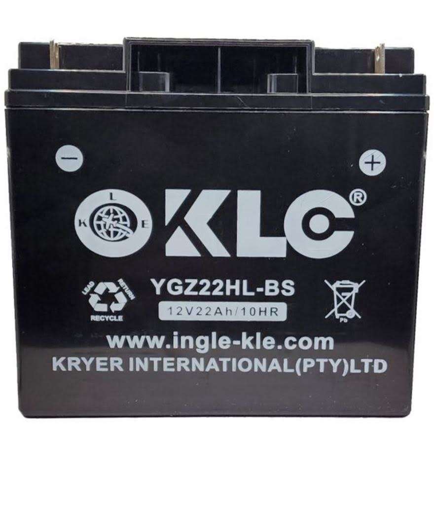KLE 12V 22AH Gel Golf Cart/Mobility Scooter/Mower Battery/Battery Back Up