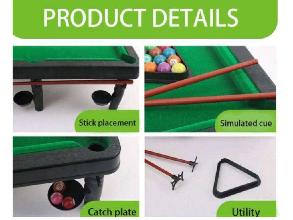 Mini Snooker Table For Children(WD-51-15.5x33x55cm)