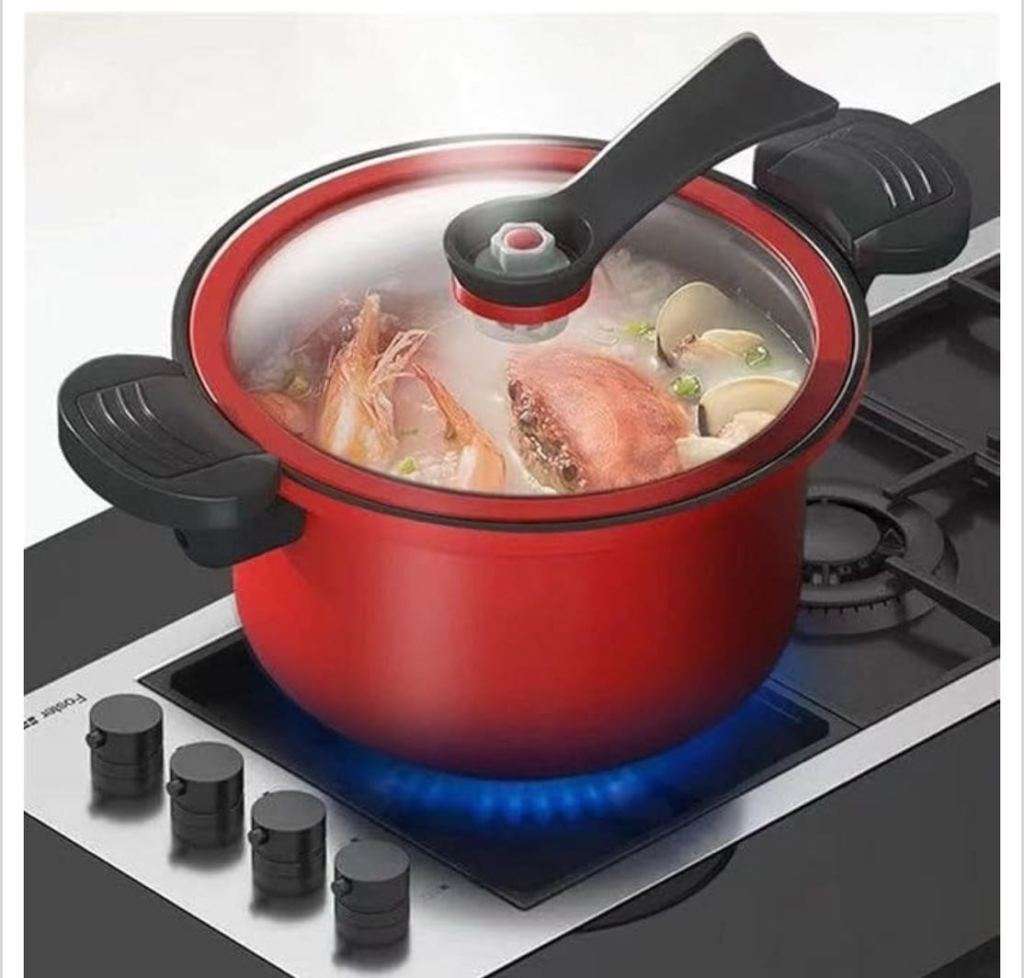 Kitchen vacuum micro-pressure cooker soup meat pot gas stove/24cm