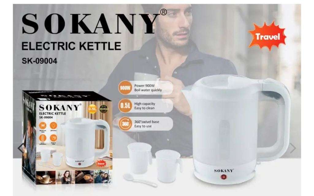 Sokany Electric Kettle SK-09004