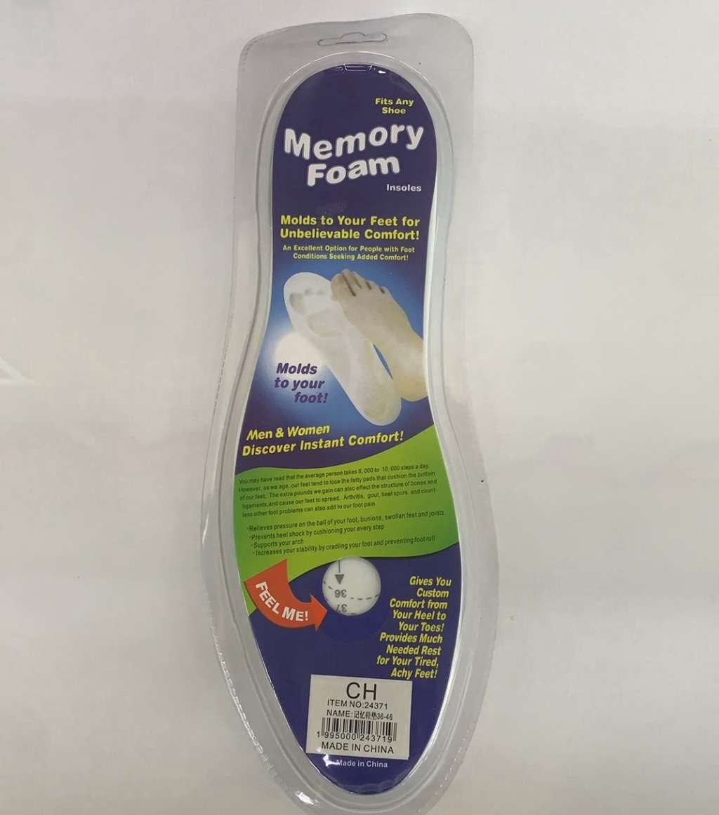 Memory Foam Shoe Insole