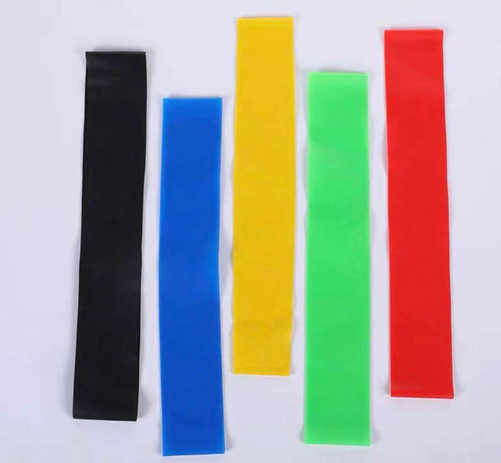 Latex yoga hip leg elastic belt elastic rope yoga shoulder b