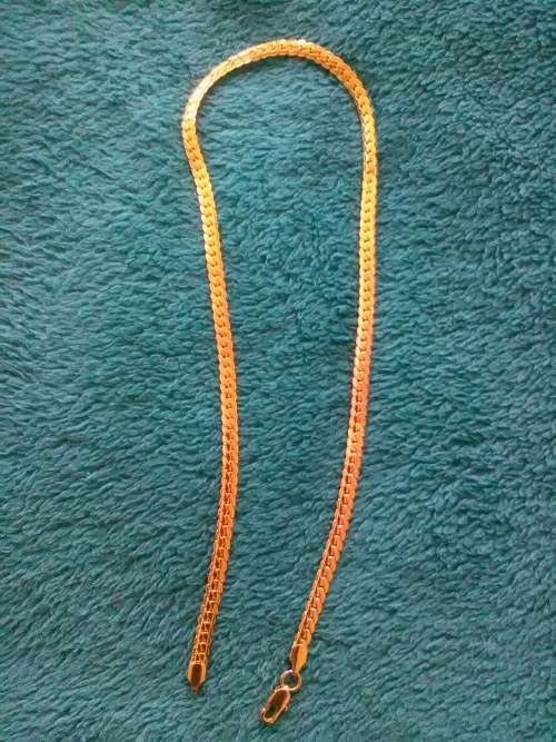 Quality Unisex 8mm 18ct Yellow Gold Filled Imported Neck Chain