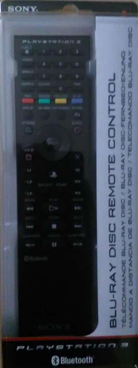 PLAYSTATION 3 BLUERAY DVD REMOTE. ORIGINAL SONY BRAND NEW STILL SEALED