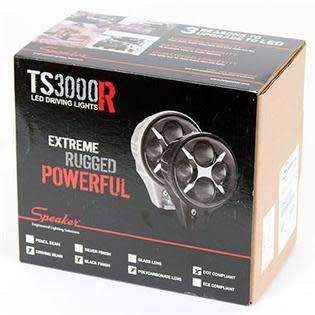 Pair of LED 4x4 Spotlights - JW Speaker TS3000R 6" (Best quality. Made in the USA)