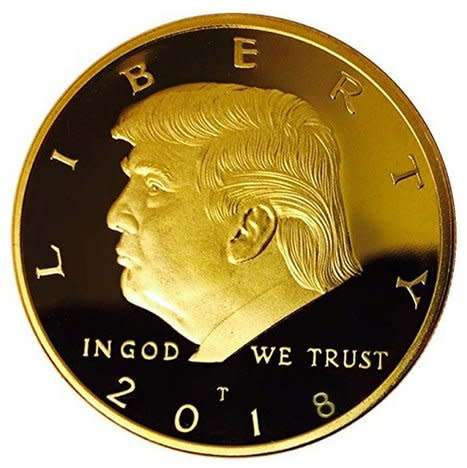 Commemorative Donald Trump Medallion (Encapsulated)