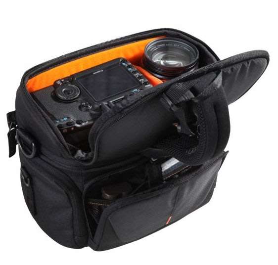 Vanguard Up Rise 18 Professional Expandable Camera Bag with Weatherproof Rain Cover