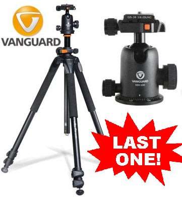 Vanguard Alta Pro 263AT Tripod PLUS Vangaurd SBH-100 Ball Head *VALUE R5600* LAST ONE