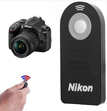 Nikon ML-L3 InfraRed Wireless Camera Remote Control (Black)