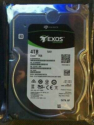 *BRAND NEW* 4TB Seagate Enterprise 7200 RPM EXOS 3.5" SATA HDD
