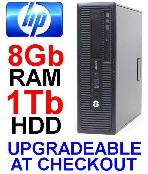 HP Elitedesk - 4th Gen Core i5 CPU, 8Gb RAM, 1Tb HDD - EXCELLENT BUSINESS COMPUTER