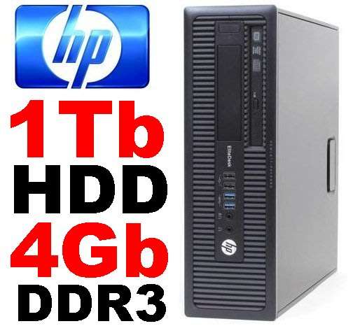 HP ELITEDESK 600 G1 (4th GEN) BUSINESS COMPUTER - 1000Gb HDD, 4Gb RAM - See Description